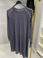 3714 Omzu İncili Merserize Tunik