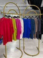 3714 Omzu İncili Merserize Tunik