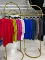 3714 Omzu İncili Merserize Tunik