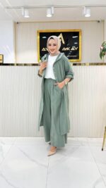 Ayşe Akay Pullu Keten Takım