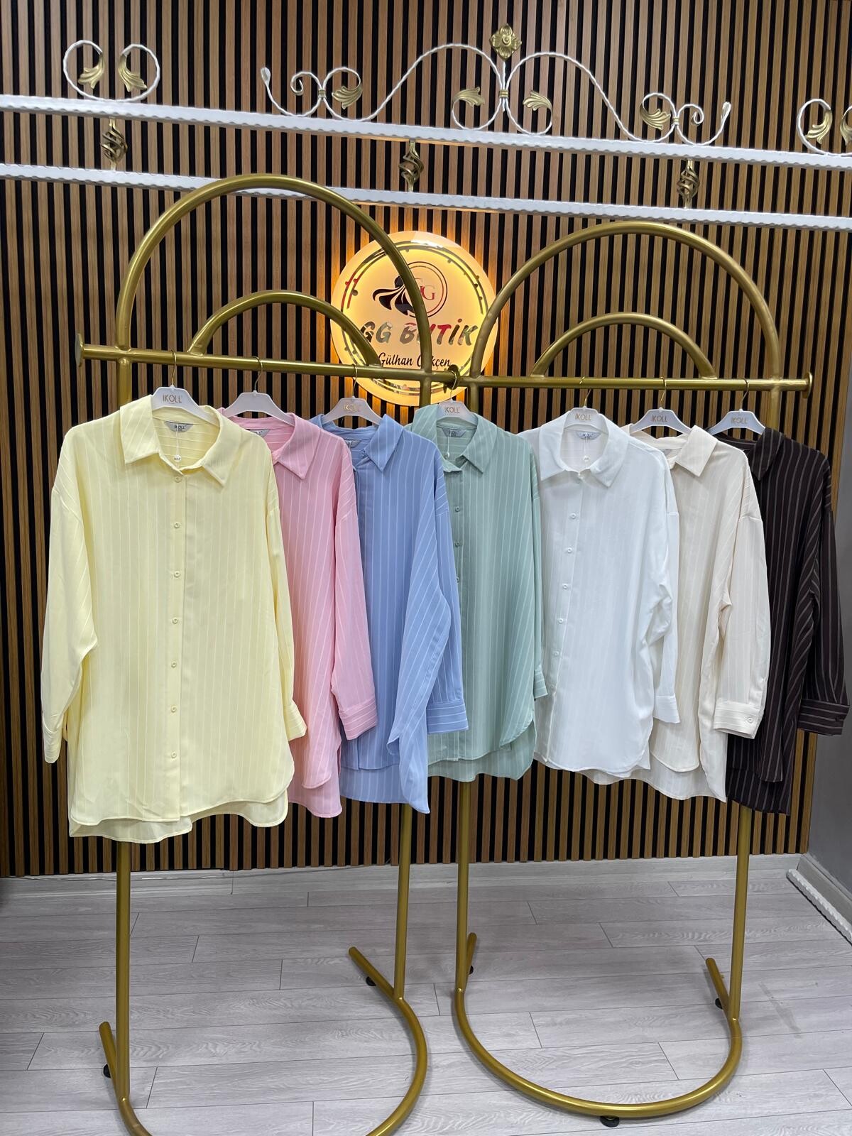 İkoll Çizgili Gömlek