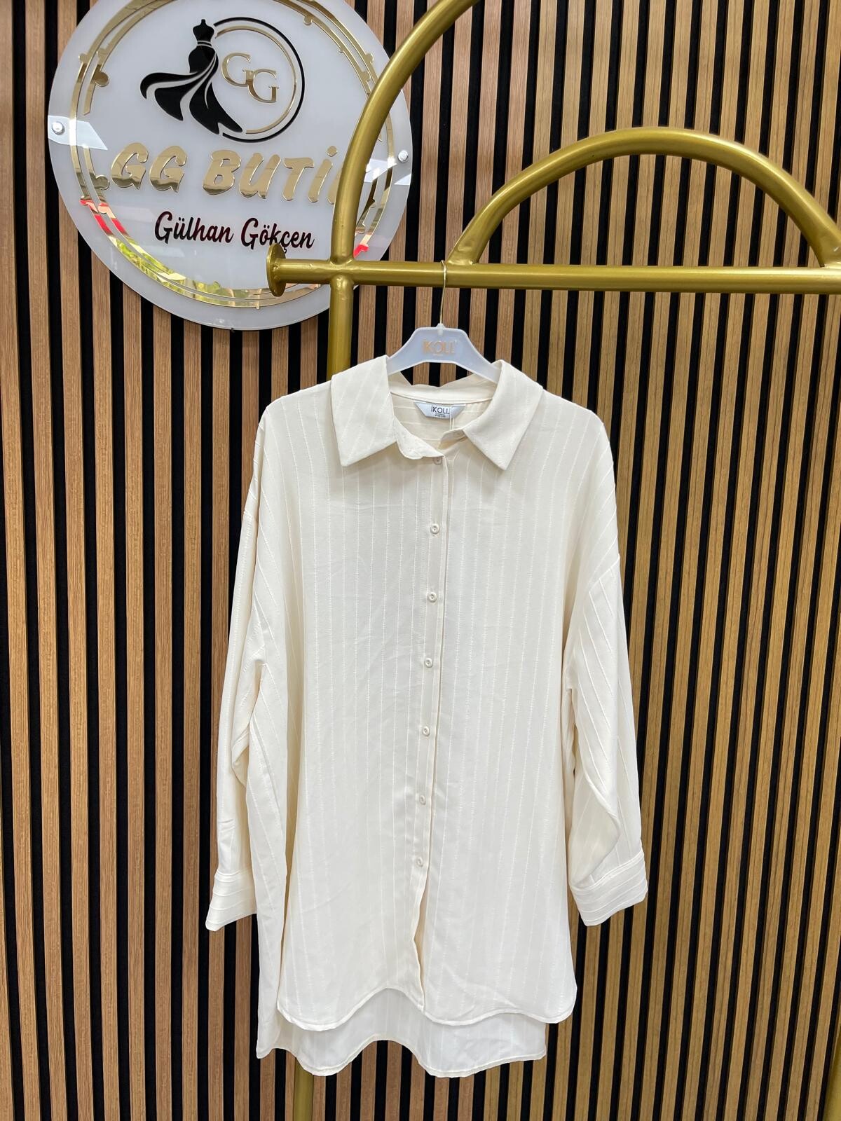 İkoll Çizgili Gömlek