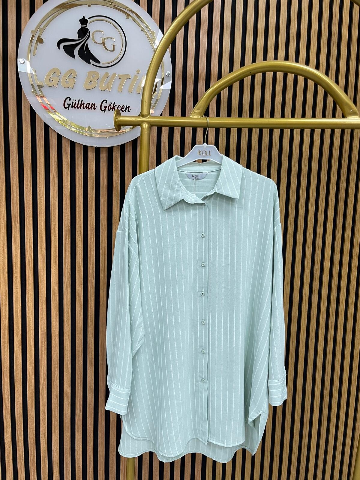 İkoll Çizgili Gömlek