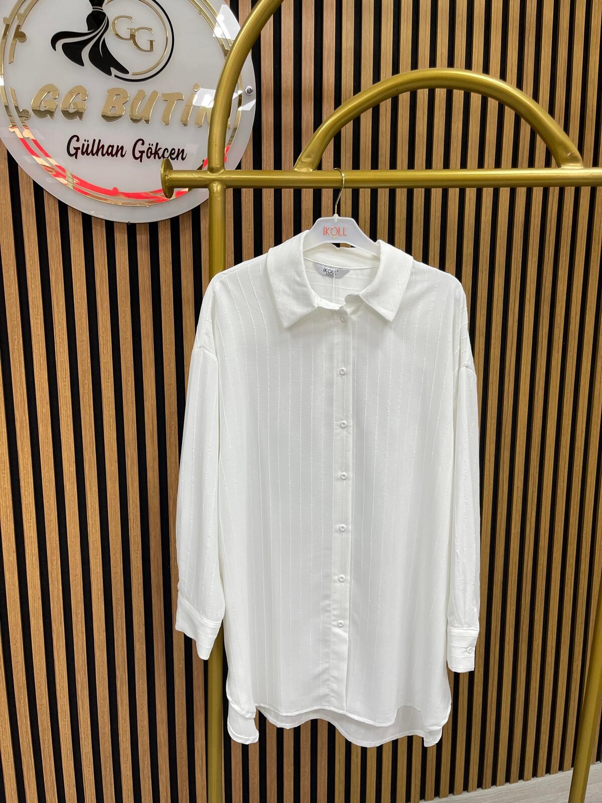 İkoll Çizgili Gömlek