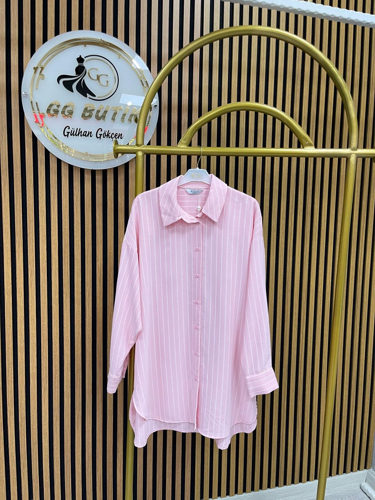 İkoll Çizgili Gömlek