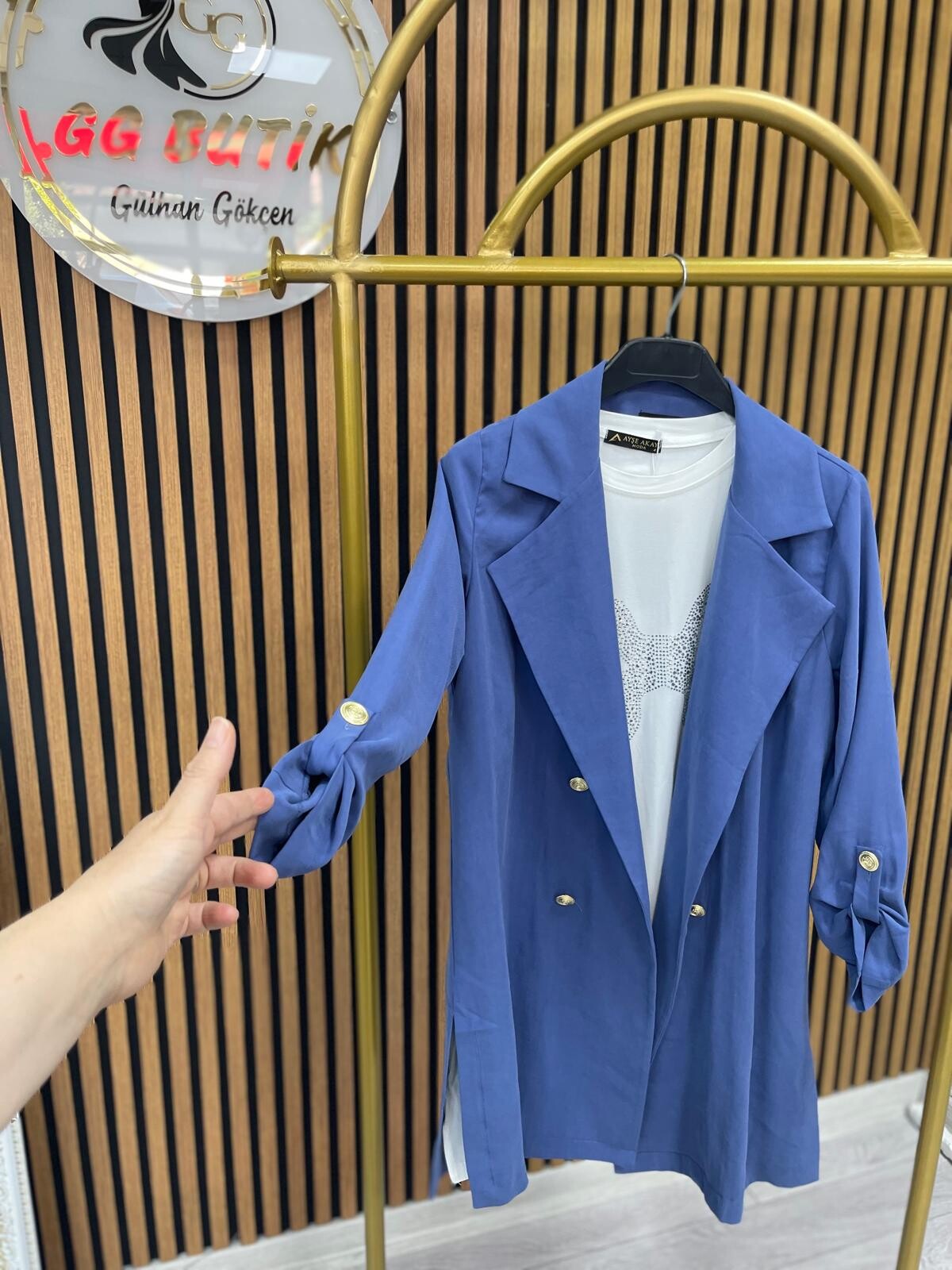 Ayşe Akay Cupra Ceket