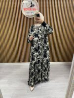 Ayşe Akay Zebra Desenli Elbise