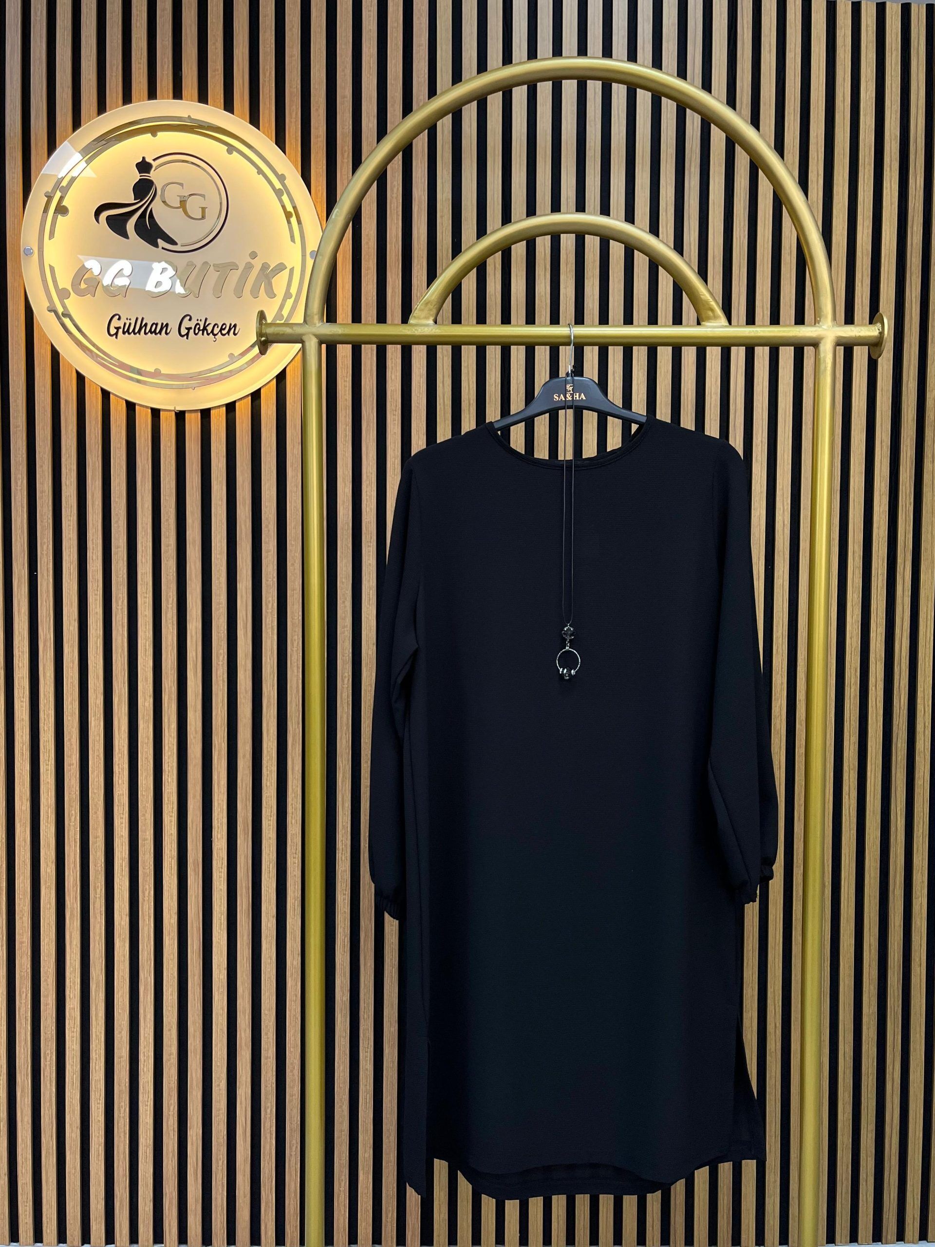 İnce Double Krep Kumaş Tunik