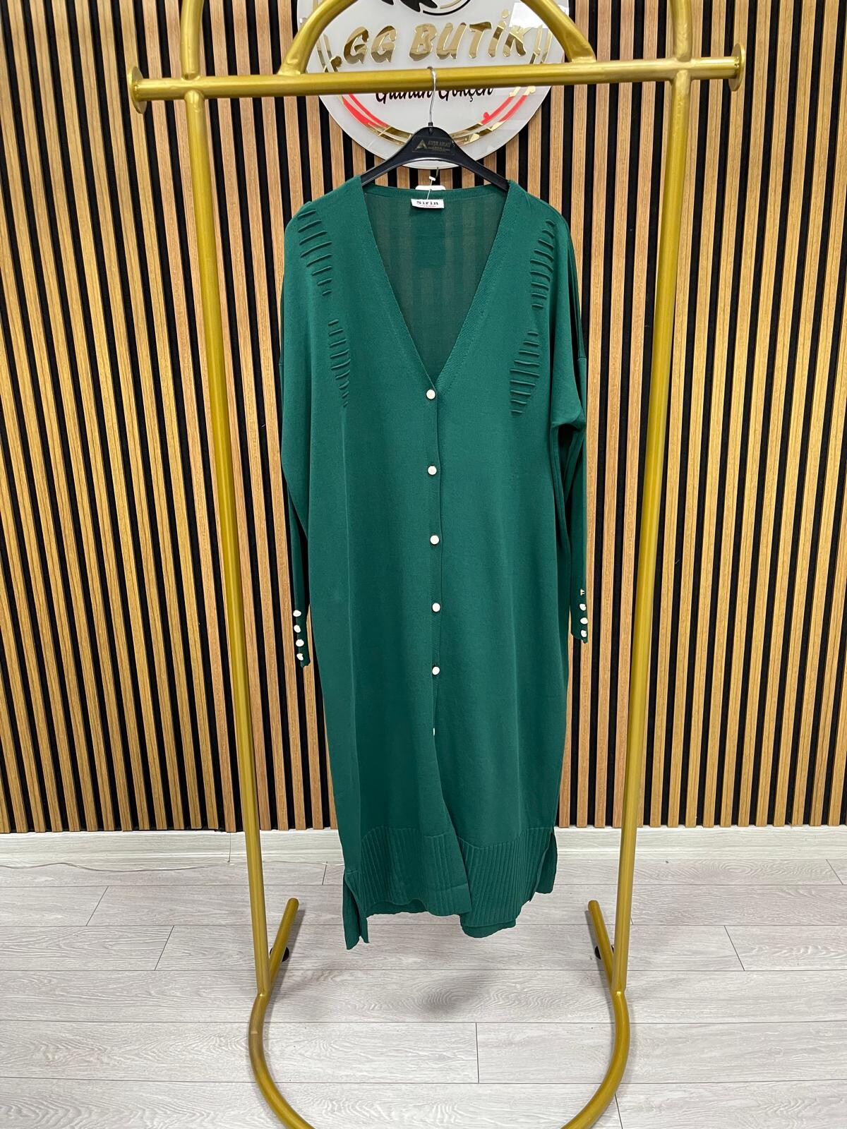 Merserize Uzun Hırka