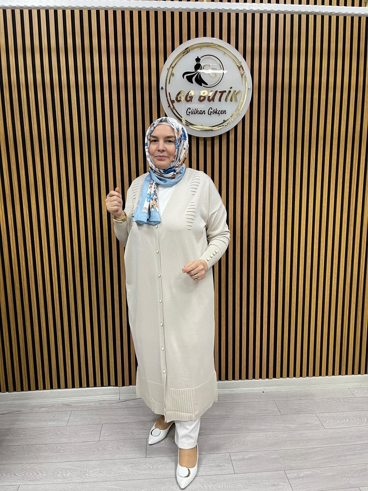 Merserize Uzun Hırka