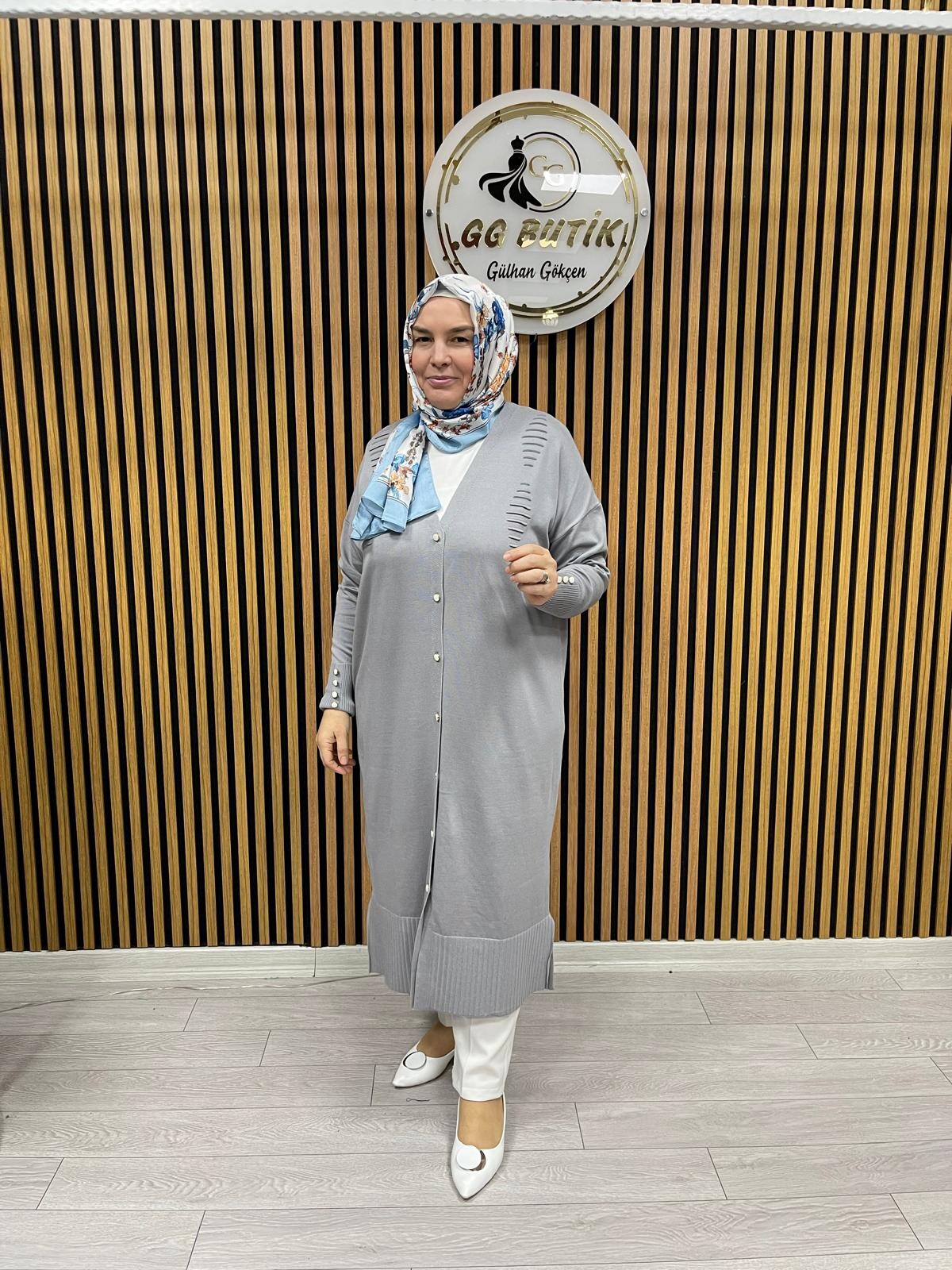 Merserize Uzun Hırka