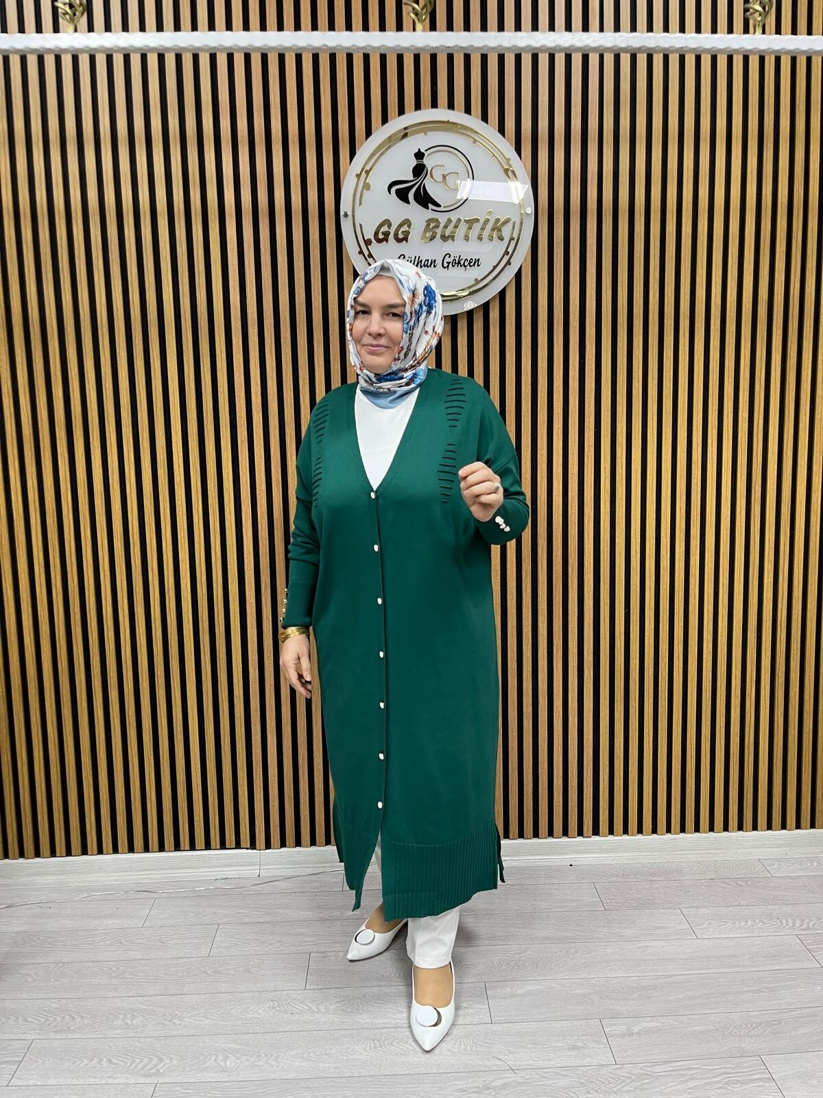 Merserize Uzun Hırka