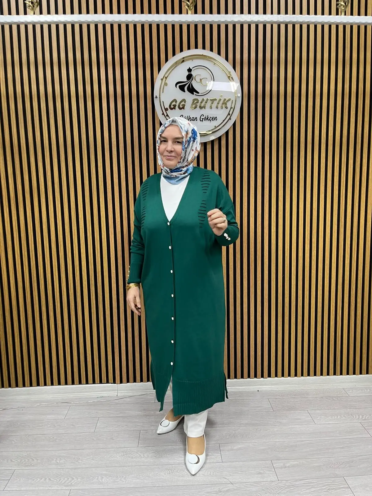Merserize Uzun Hırka