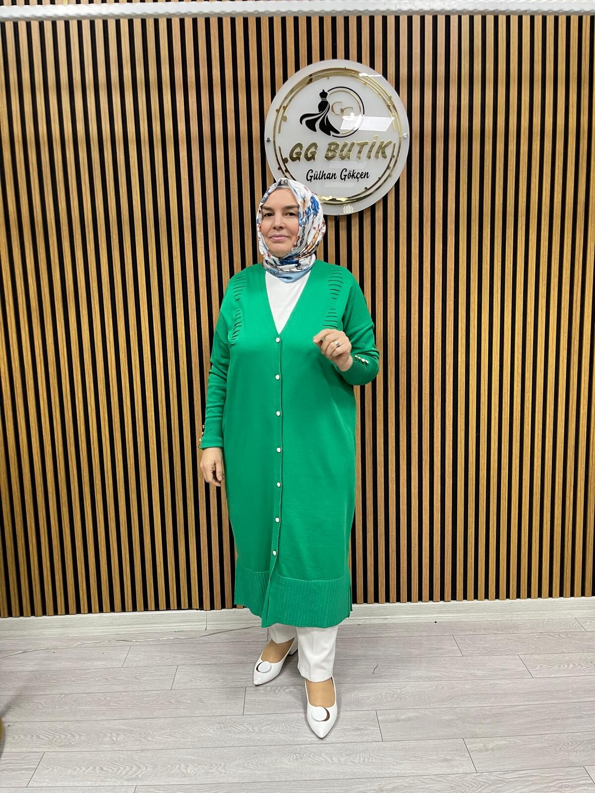 Merserize Uzun Hırka