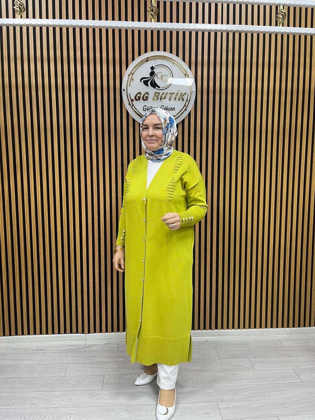 Merserize Uzun Hırka