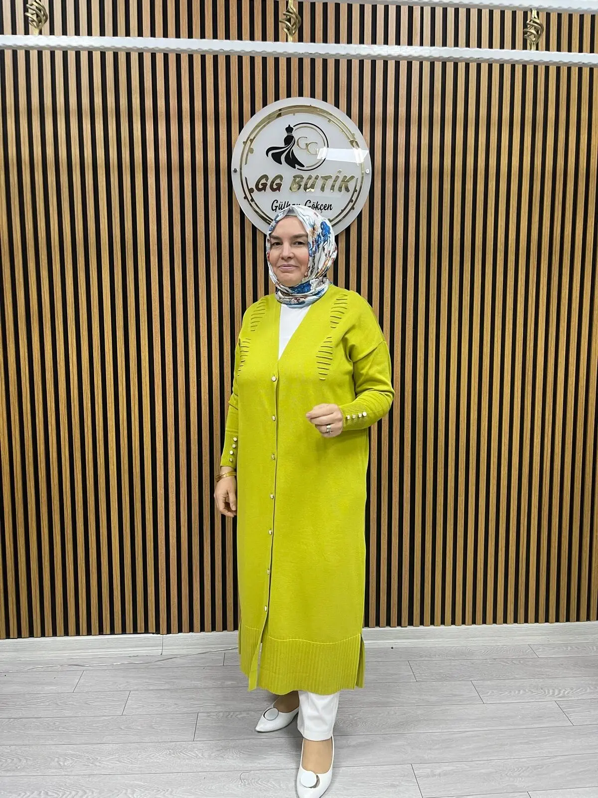 Merserize Uzun Hırka