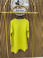 5101 Dalga Desenli Merserize Tunik