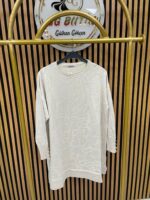 5101 Dalga Desenli Merserize Tunik