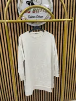 5101 Dalga Desenli Merserize Tunik