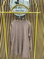 5101 Dalga Desenli Merserize Tunik