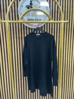 5101 Dalga Desenli Merserize Tunik