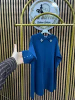 5118 Yakası İncili Merserize Tunik