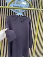 5118 Yakası İncili Merserize Tunik