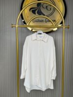 27268 İkoll pamuklu Dokuma Çizgili Kadın Gömlek