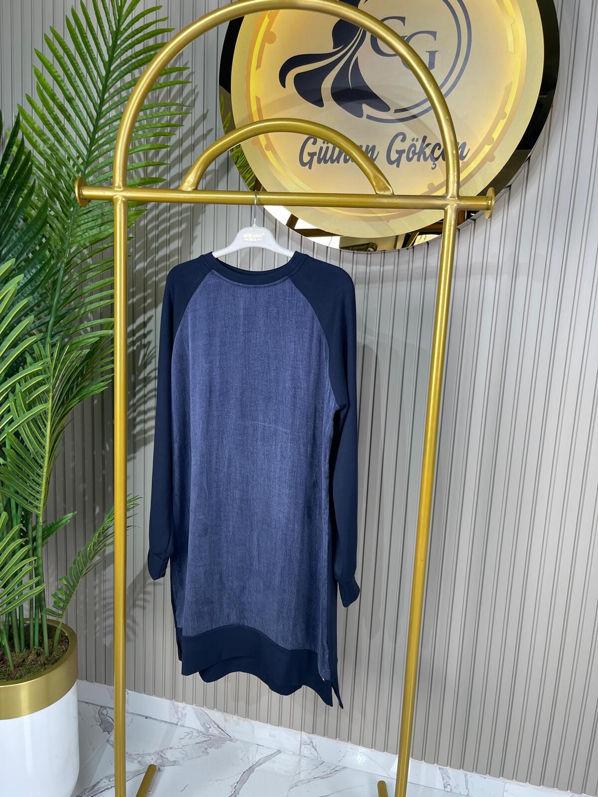 Ayşe Akay İpek Cupra Tunik