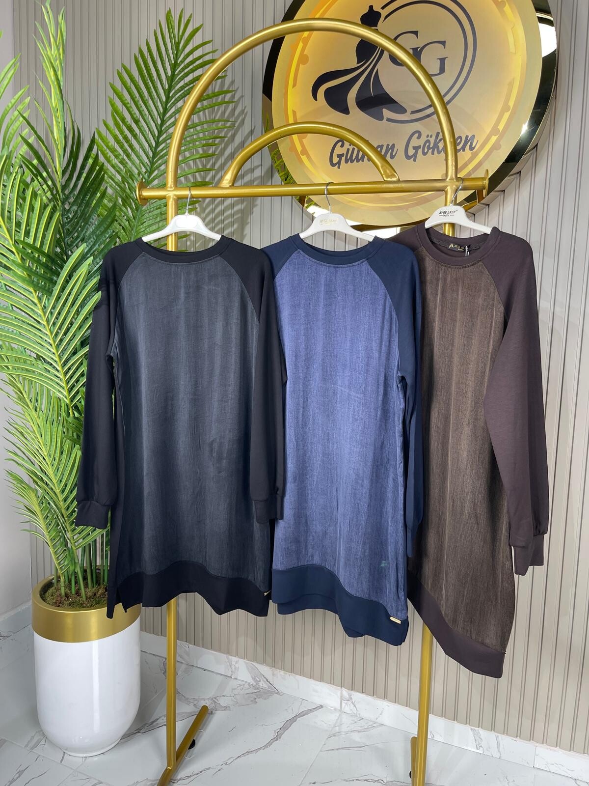 Ayşe Akay İpek Cupra Tunik