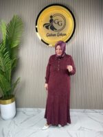 Ayşe Akay Tensel Yakalı Elbise