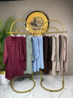 Gülhan Gökçen Pullu Keten Takım