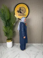 Gülhan Gökçen Pullu Keten Takım