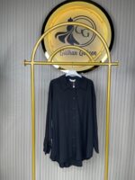 36470 İkoll Keten Görünümlü Pamuklu Kadın Gömlek