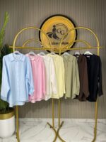 36944 İkoll Pamuklu, Yumuşak Dokulu Kadın Gömlek