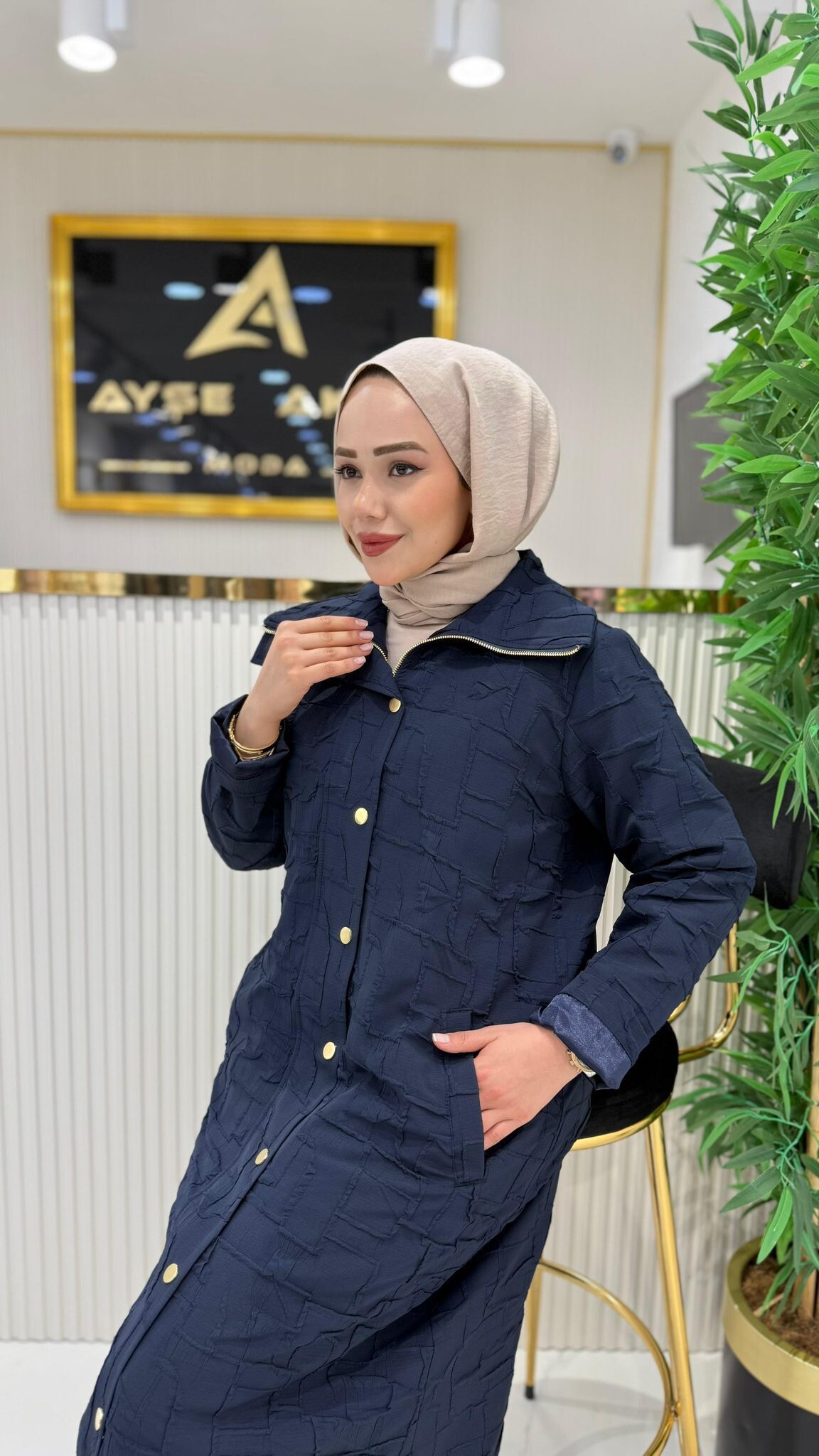 Ara Boy Ayşe Akay Astarlı Kap