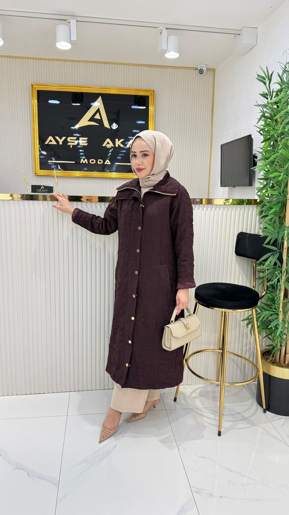 Ara Boy Ayşe Akay Astarlı Kap