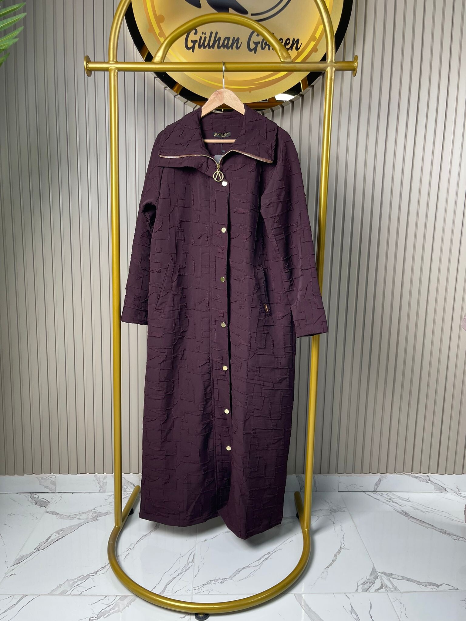 Tam Boy Ayşe Akay Astarlı Kap