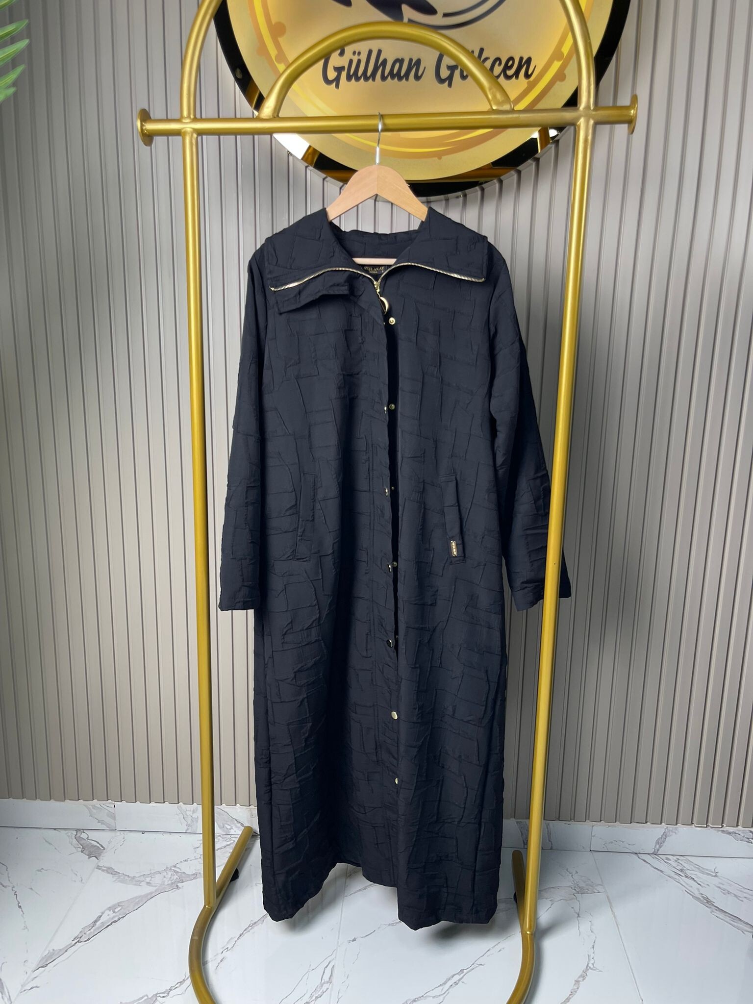 Tam Boy Ayşe Akay Astarlı Kap