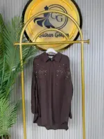 Taş Detaylı İkoll Gömlek
