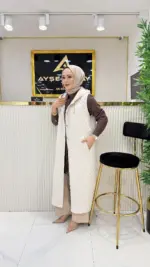 Yeni Desen Kapitone Yelek