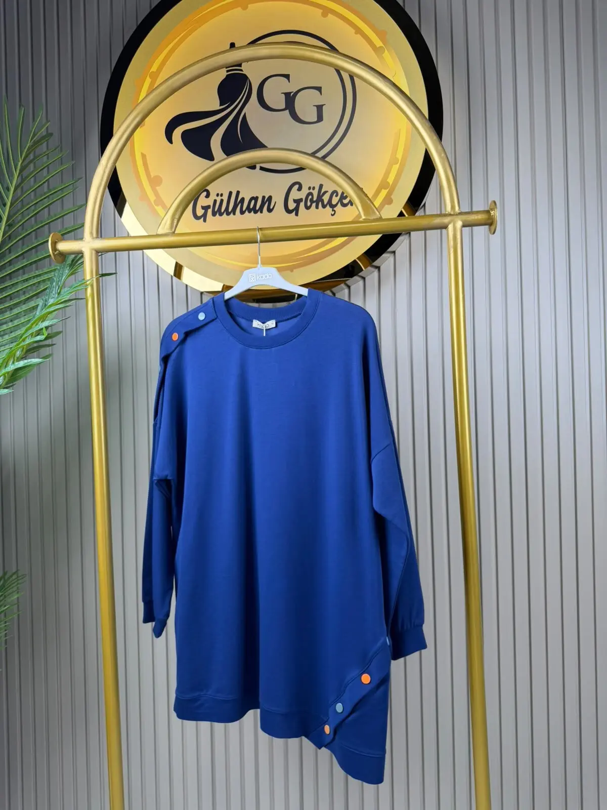 Kado Marka Yandan Düğmeli Tunik Modeli