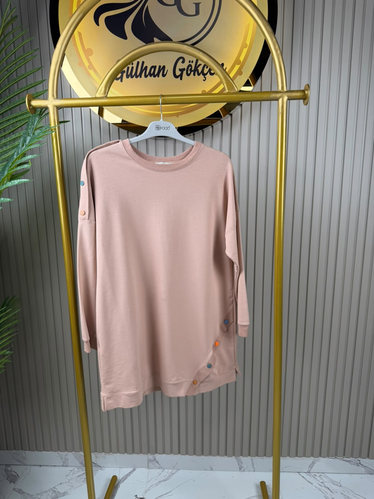 Kado Marka Yandan Düğmeli Tunik Modeli