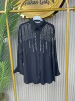 Taş Detaylı Gömlek