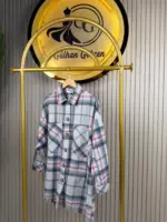 Belemir Moda Ekose Uzun Gömlek