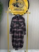 Belemir Moda Ekose Uzun Gömlek