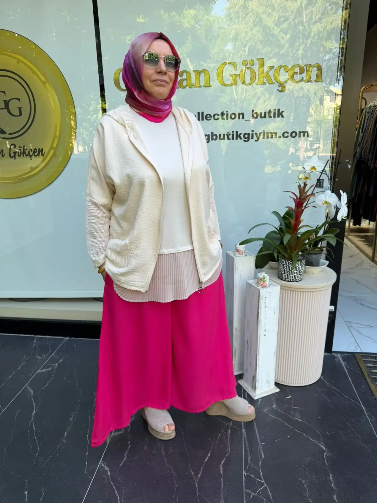 İnce Yazlık Viskon Pantolon