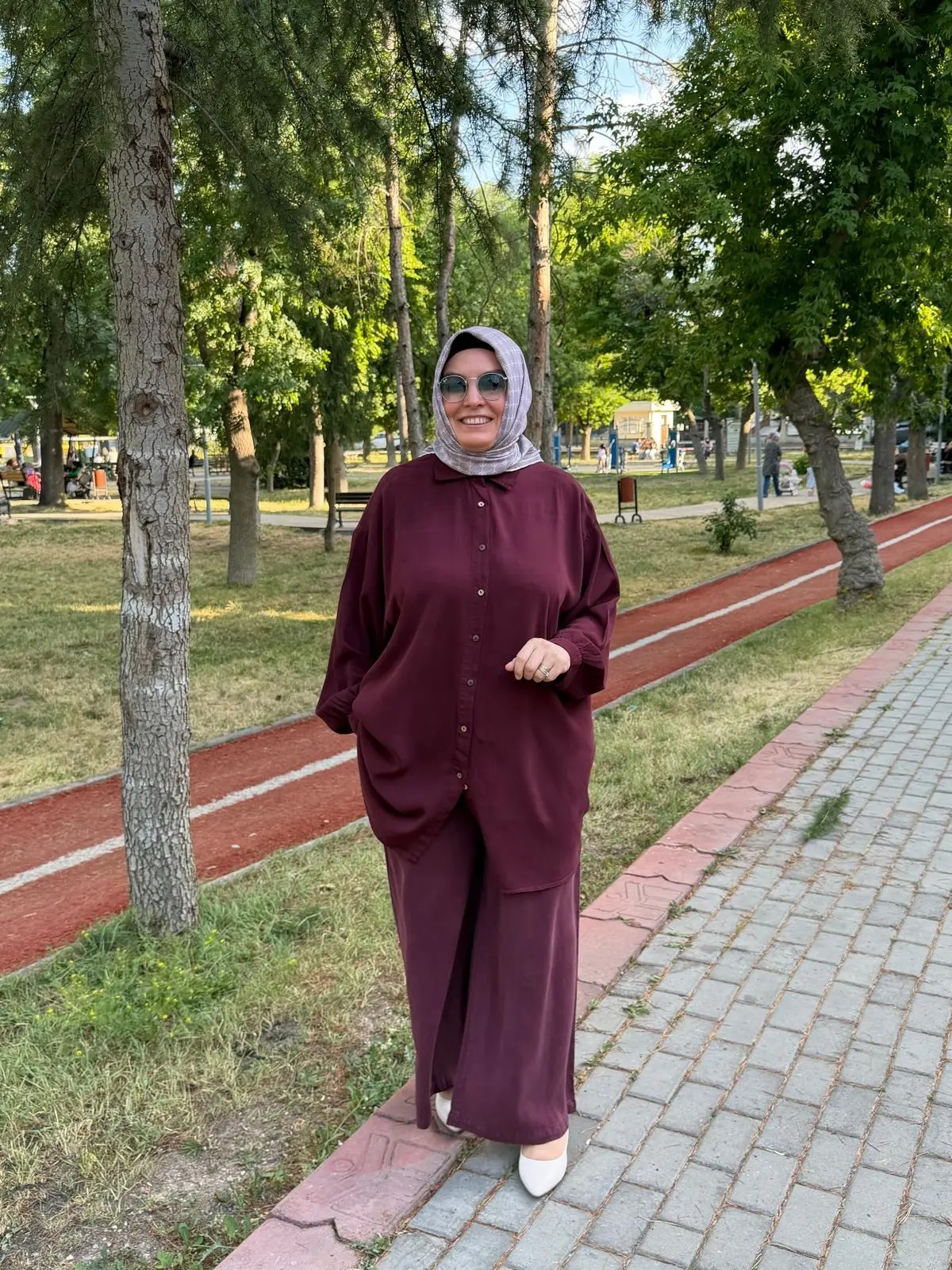 Pamuklu İnce Tunik Gömlek