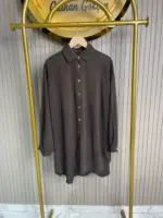Pamuklu İnce Tunik Gömlek