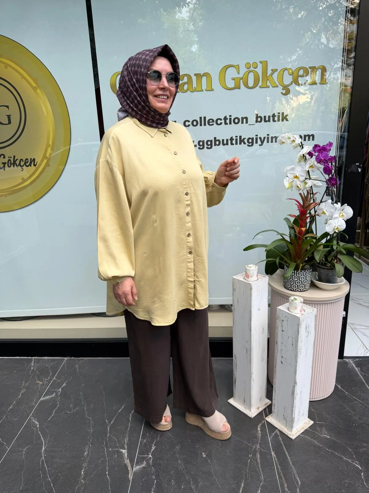 Pamuklu İnce Tunik Gömlek